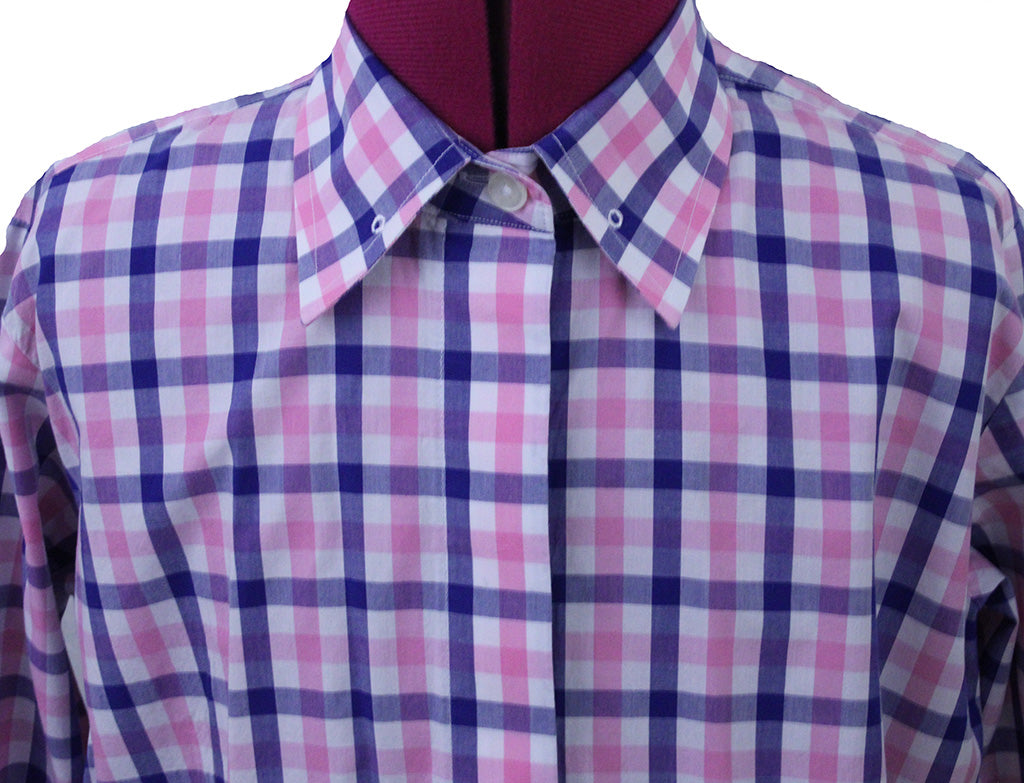 Shirt Issued By Ellie May Pink and Blue Box