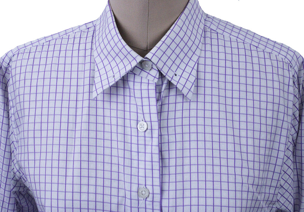 Shirt Show Season Purple Box Check