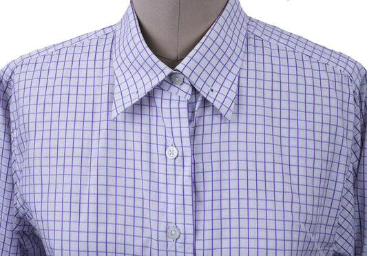 Shirt Show Season Purple Box Check