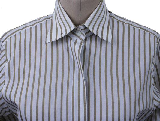 Shirt Issued By Ellie May Gold Stripe