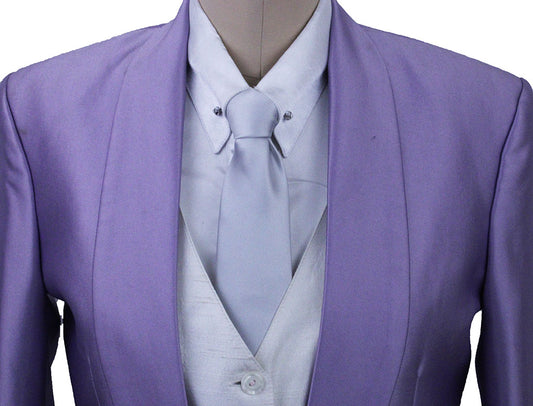 Day Coat Custom Lavender Satin