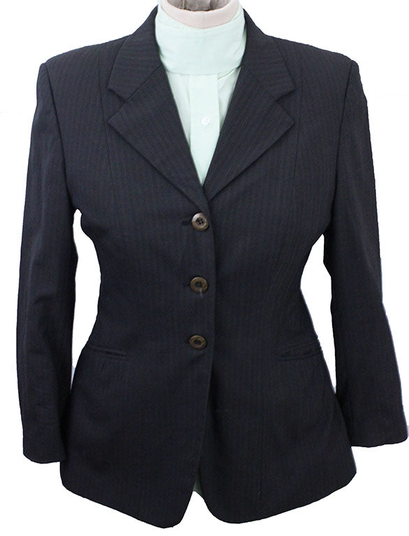 Hunt Coat Grand Prix Brown with Lime Pinstripe