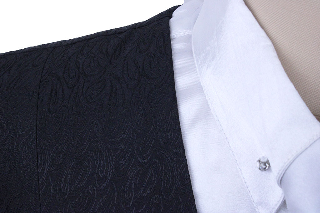 Vest Marsha DeArriaga Black Paisley