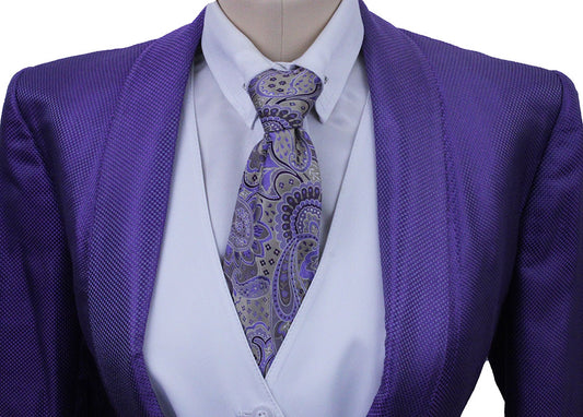 Day Coat Becker Brothers Purple Dion
