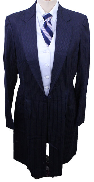 Day Suit JLC Navy Shadow Stripe