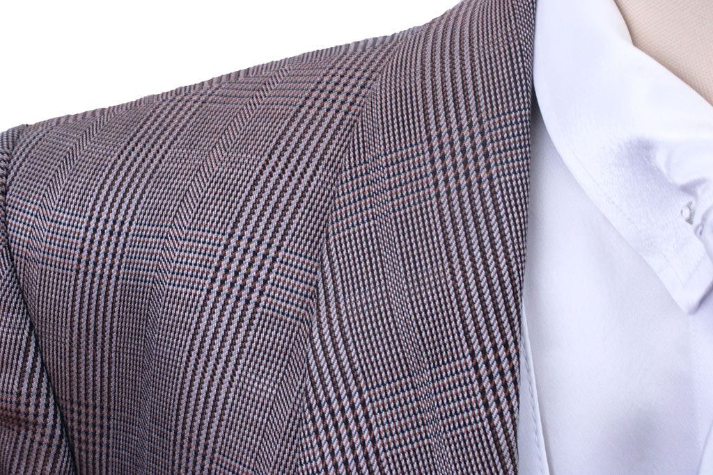 Day Coat DeRegnaucourt Merlot Glenplaid