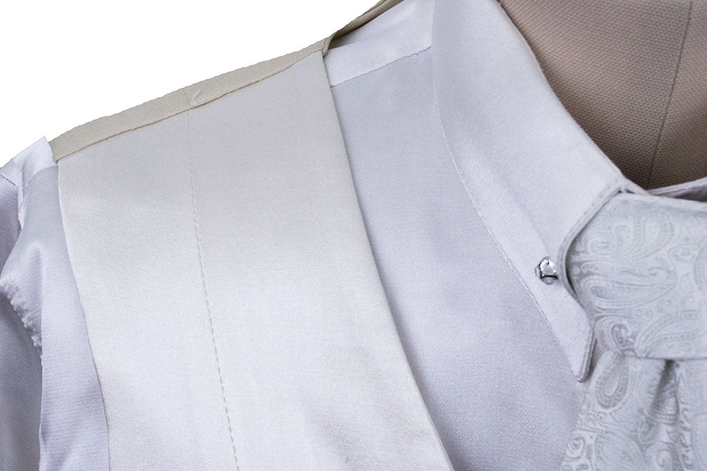 Vest Custom Ivory Satin