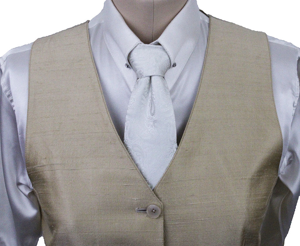 Vest DeRegnaucourt Gold Silk