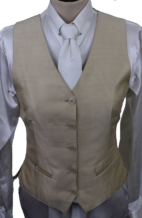 Vest DeRegnaucourt Gold Silk