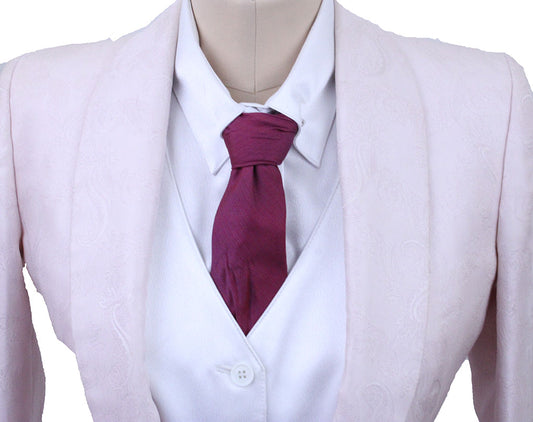Day Coat Becker Brothers Pale Pink Paisley Brocade
