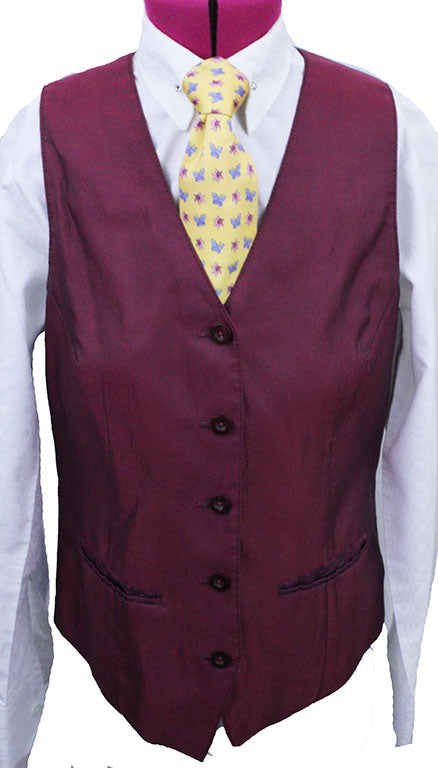 Vest Issued By Ellie May Berry Sateen