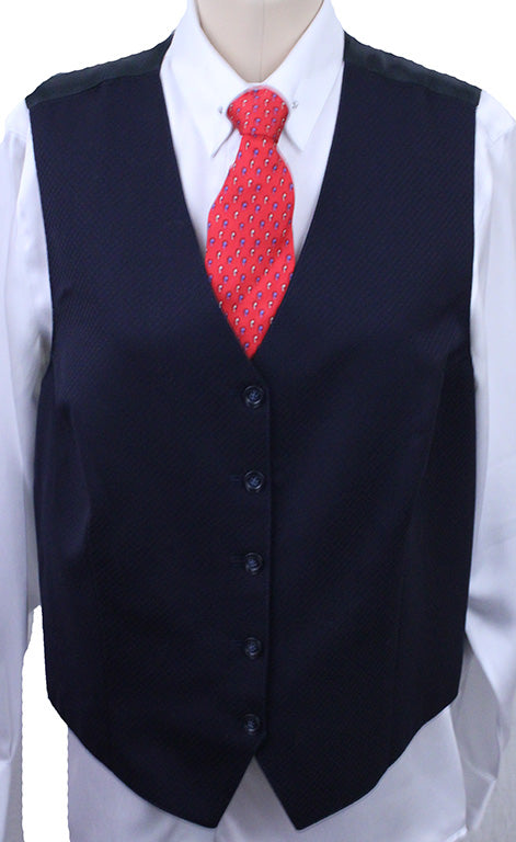 Vest Frierson Navy Shadow Box