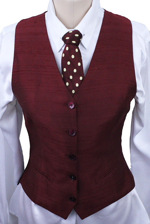 Vest DeRegnaucourt Merlot Silk