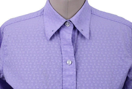 Shirt Becker Brothers Purple Paisley