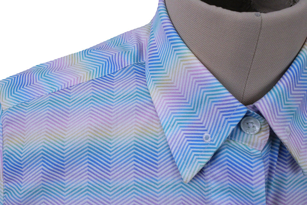 Shirt Issued By Ellie May Rainbow Wave