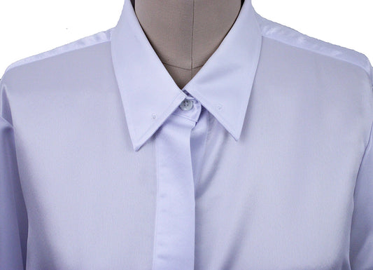 Shirt Issued By Ellie May White Satin