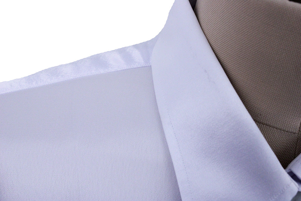 Shirt Issued By Ellie May White Satin