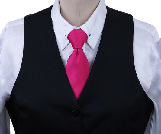 Vest Carl Meyers Black Satin
