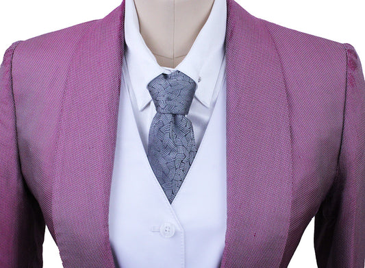 Day Coat Becker Brothers Magenta Pink Nailhead Sheen