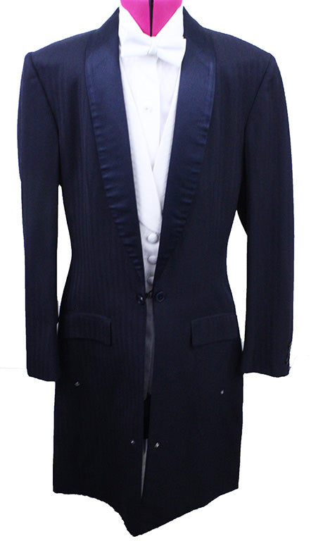 Formal Custom Navy Herringbone