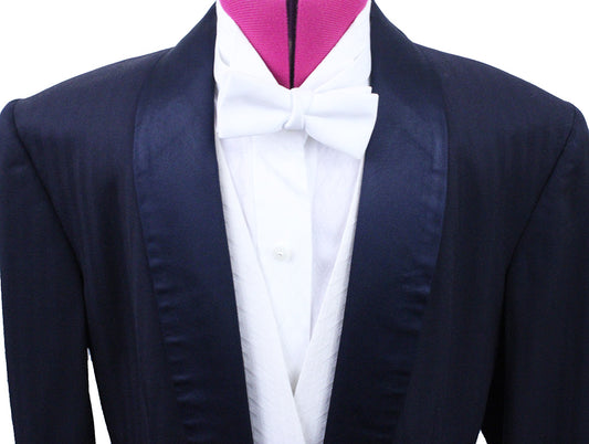 Formal Custom Navy Herringbone