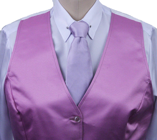 Vest WSA Rose Pink Satin