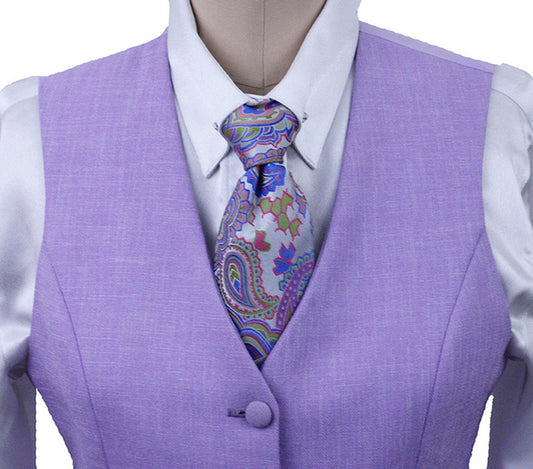 Vest Marsha DeArriaga Lavender