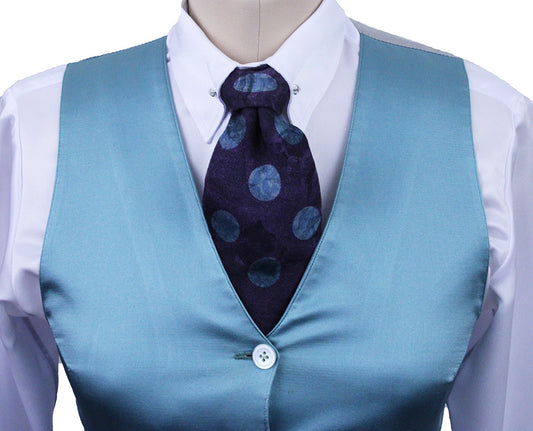 Vest DeRegnaucourt Aqua Satin