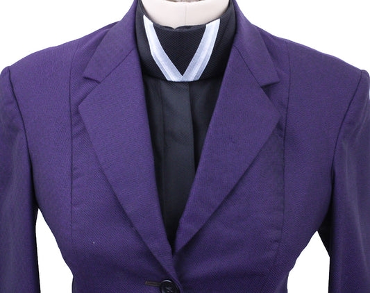 Hunt Coat Becker Brothers Purple Diamond Pattern