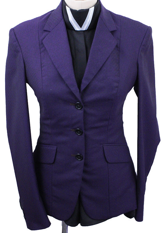 Hunt Coat Becker Brothers Purple Diamond Pattern