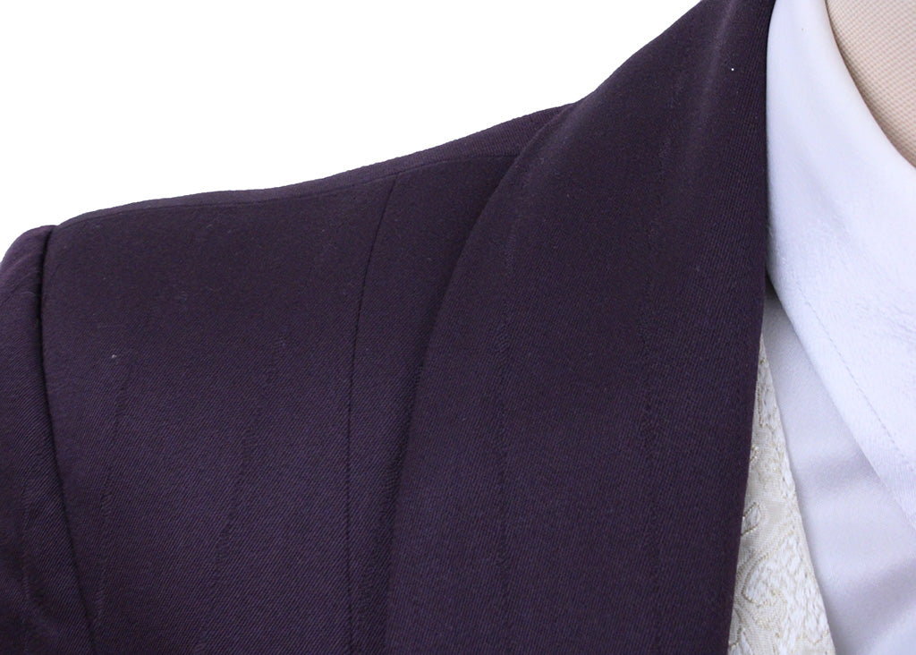 Day Coat Chavez Maroon Raindash Pinstripe