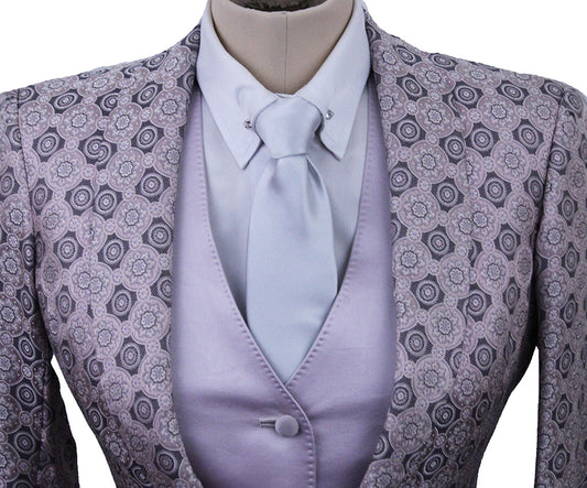 Day Coat DeRegnaucourt Pink and Steel Medallion