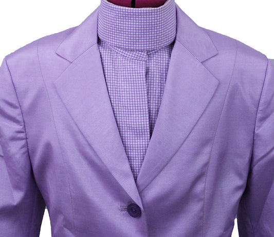 BRAND NEW! Issued By Ellie May Lavender Ice Sheen Hunt Coat