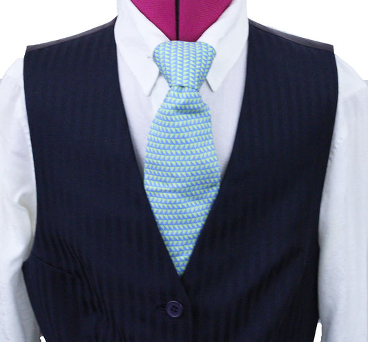 Vest Victor's Navy Shadow Stripe