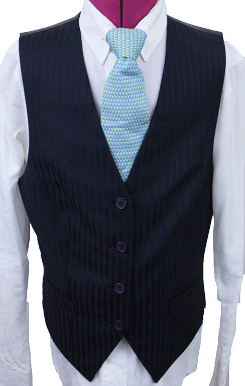Vest Victor's Navy Shadow Stripe