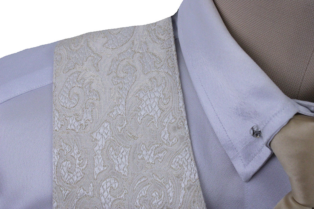 Vest Becker Brothers Cream Paisley Brocade