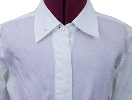 Shirt DeRegnaucourt White Paisley