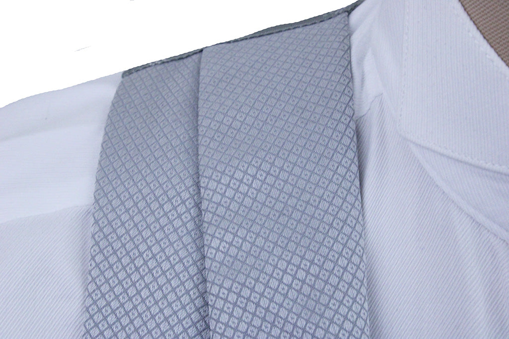 Formal Vest Becker Brothers Silver Diamond Sheen