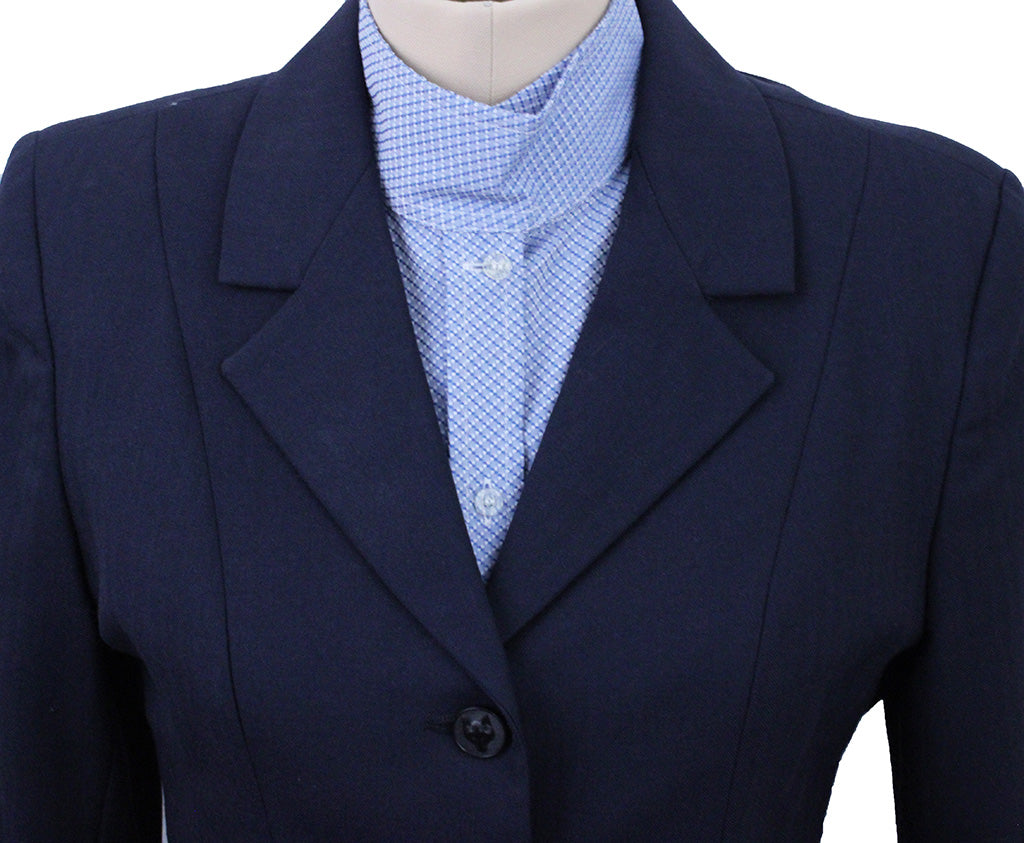 Hunt Coat Foxwood Navy Herringbone