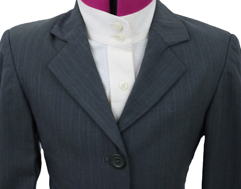 Hunt Coat Essential Collection Sage with Blue Pinstripe