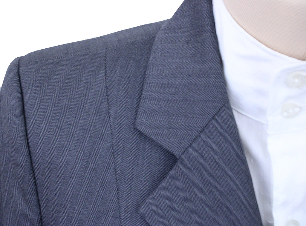 Hunt Coat Marigold Grey Herringbone