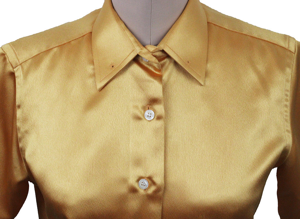 Shirt Show Season Sunburst Satin Short Sleeve