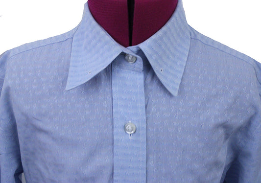Shirt Becker Brothers Light Blue Paisley