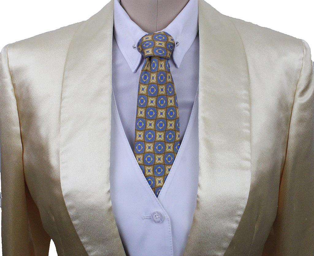 Day Coat Frierson Yellow Satin