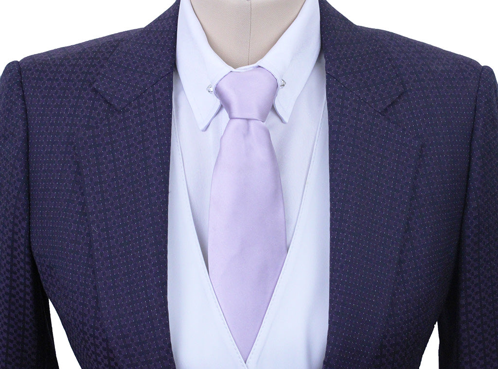 DeRegnaucourt Grape Shadow Box and Stripe