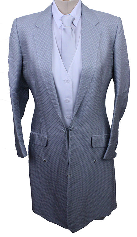 Day Coat Show Season Silver Diamond Sheen