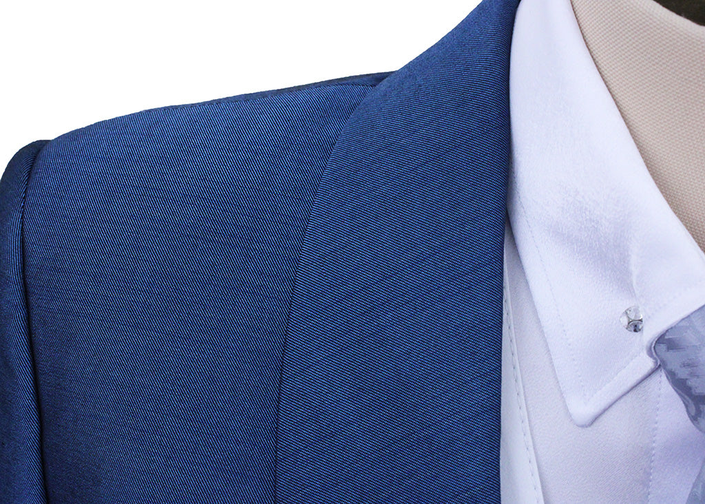 Day Coat Issued By Ellie May Caribbean Blue Sheen