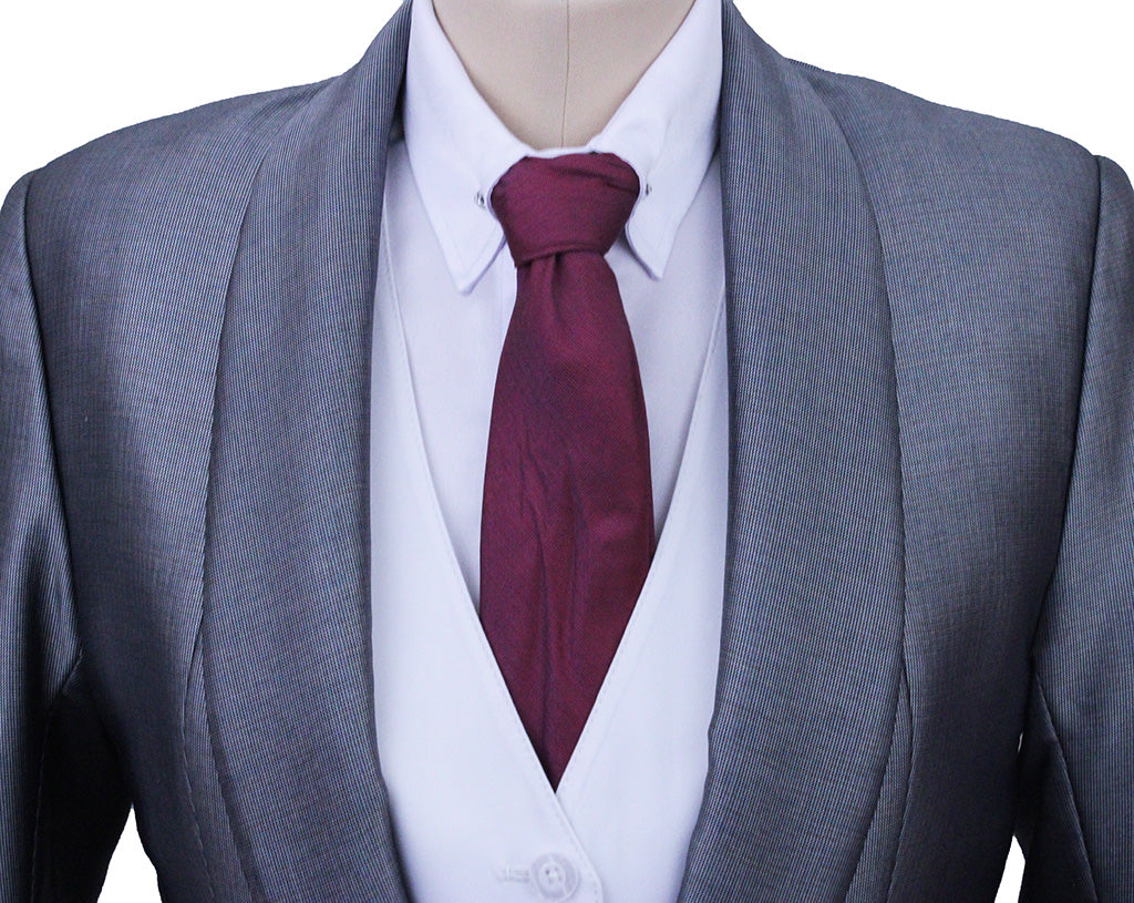 Day Coat Marsha DeArriaga Silver Sheen