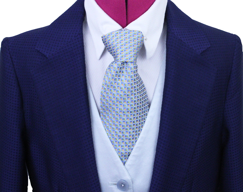 Day Suit Becker Brothers Medium Blue with Black Shadow Square