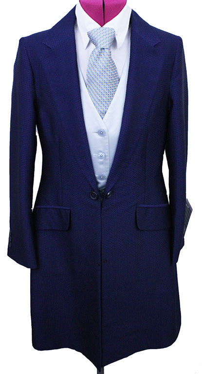 Day Suit Becker Brothers Medium Blue with Black Shadow Square